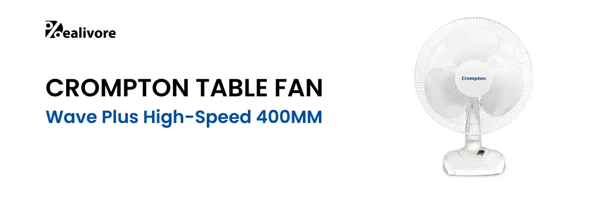 crompton table fan