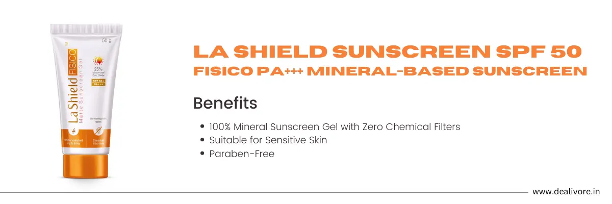 La Shield Sunscreen SPF 50