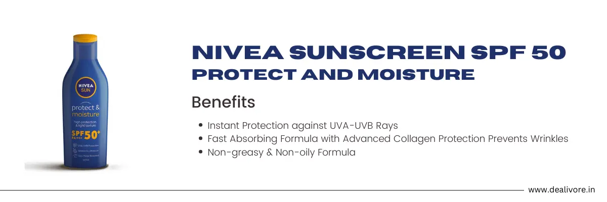 Nivea Sunscreen SPF 50