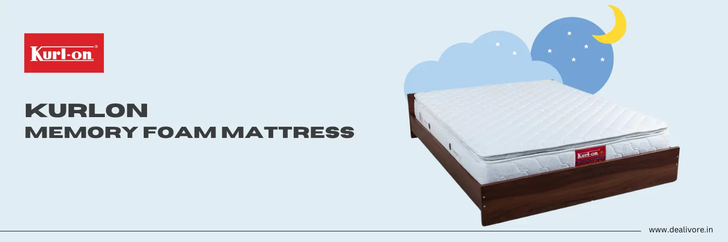 kurlon memory foam mattress