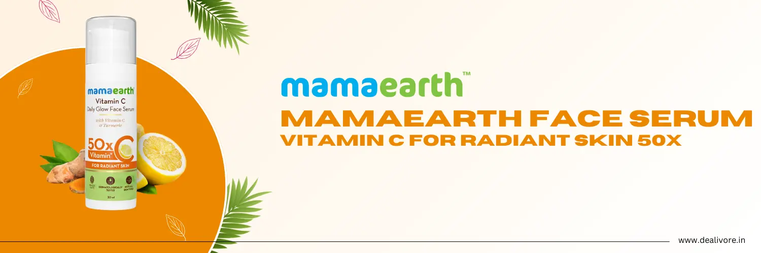 mamaearth face serum