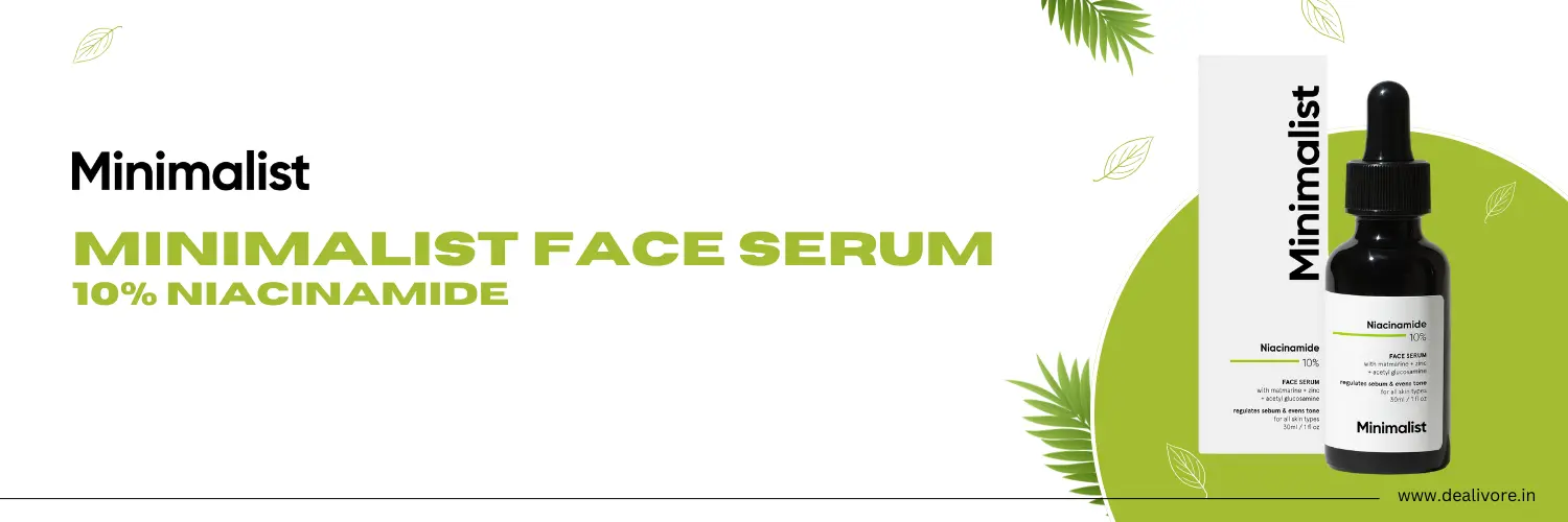 minimalist face serum