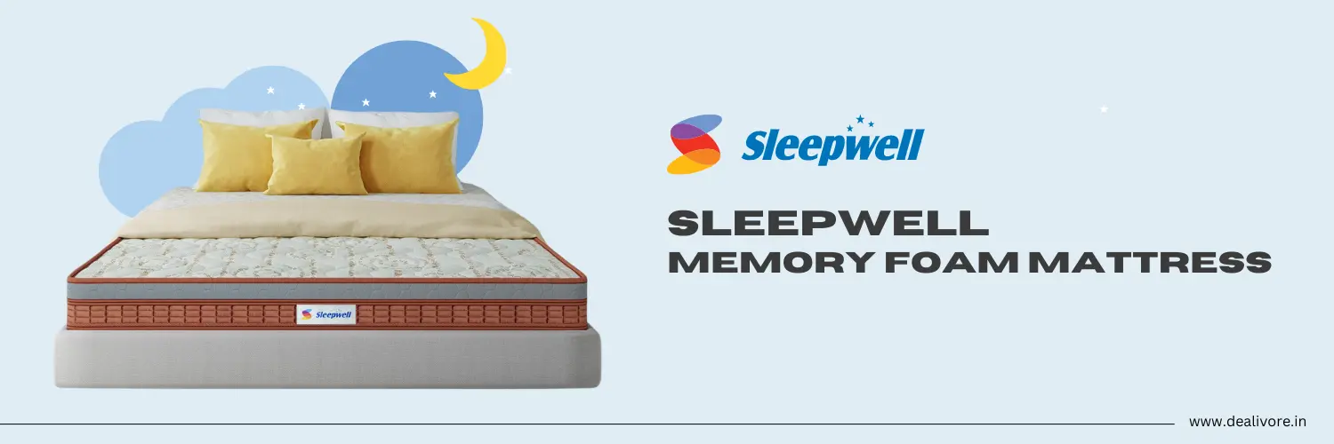 sleepwell memory foam mattress