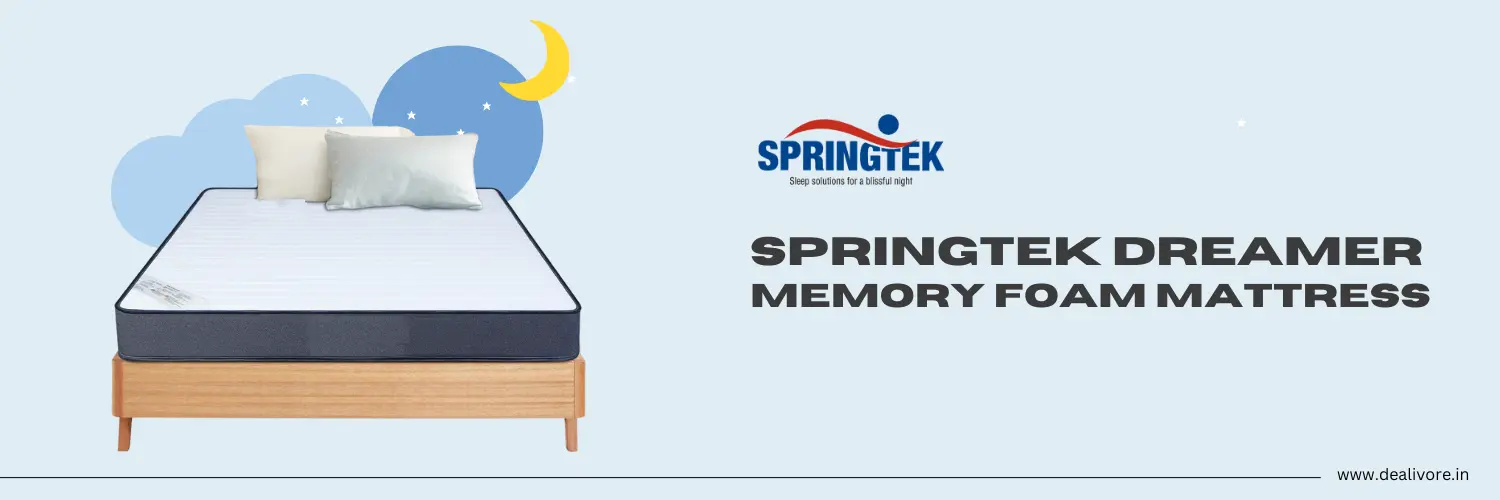 springtek dreamer orthopedic memory foam mattress