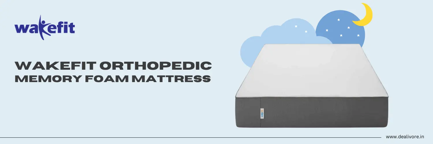 wakefit orthopedic memory foam mattress