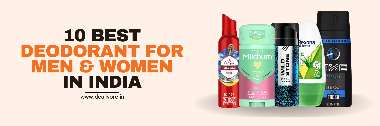 10 Best Deodorant for Men & Women in India (2025) - Fogg, Nivea, Dove, Mitchum & More!