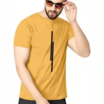 Men Regular Fit Round Neck T-shirt