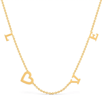 Candere Seiko Love Gold Necklace