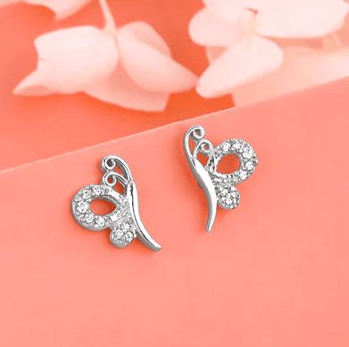 Love Like A Butterfly Studs 925 Silver Earrings